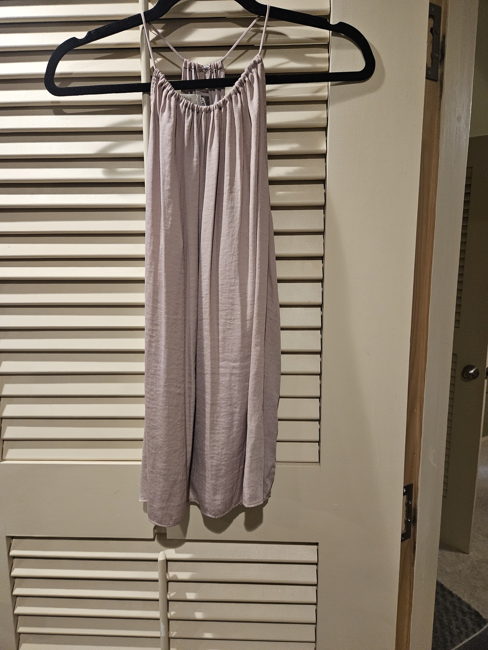 LOFT Light Mauve Strappy Flowing Tank